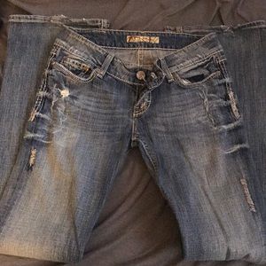 Bootcut BKE jeans size 27x33 1/2